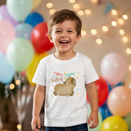 Capy capybara födelsedag t shirt