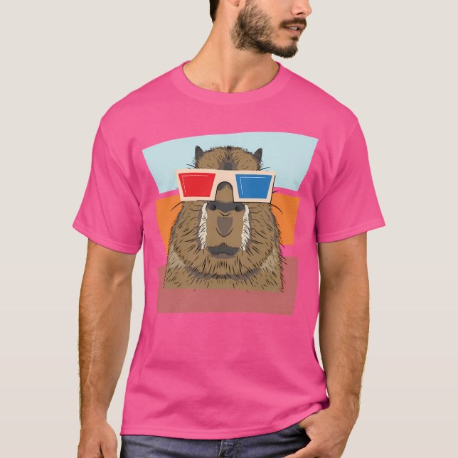 Capy Cinema T Shirt (Framsida)