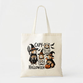 Capy Halloween Capybara Tygkasse