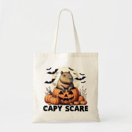 Capy Skrämmer Capybara Halloween Tygkasse