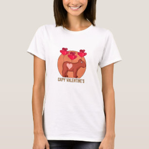 Capy Valentines T Shirt
