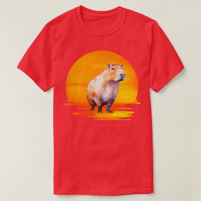 Capybara 9 t shirt (Design framsida)
