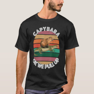 Capybara Alligator Meme Okej, vi drar upp T Shirt