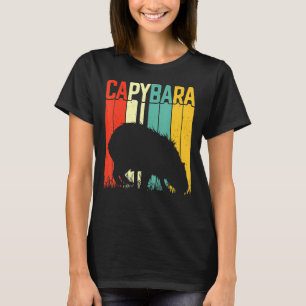 Capybara Älskare Cute Capibara Rodent Animal Lover T Shirt