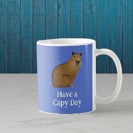 Capybara Älskare-kaffe Mugg