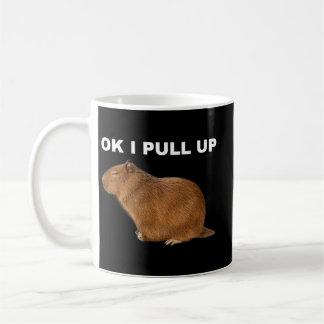 Capybara Älskare OK, jag tar upp Capybara Funny Me Kaffemugg