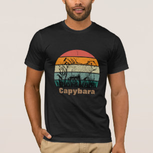 Capybara Älskare, Vintage Capybara Hoodie, Capybar T Shirt