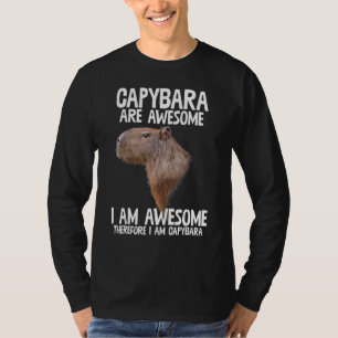 Capybara är Fantastisk och därför är jag Capibara T Shirt