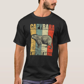 Capybara är min andliga djurkapybara t shirt