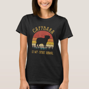 Capybara är mitt andliga djur, spet t shirt