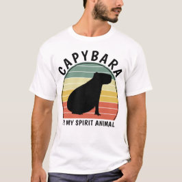 Capybara är mitt andliga djur t shirt