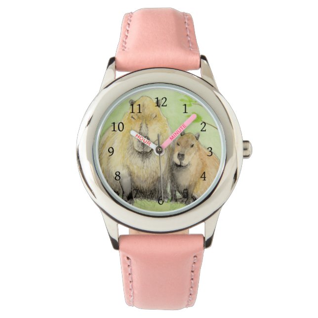 Capybara Armbandsur (Framsida)
