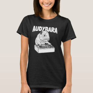 Capybara Audio Ingenjör Studio - Producer Ljud Au T Shirt