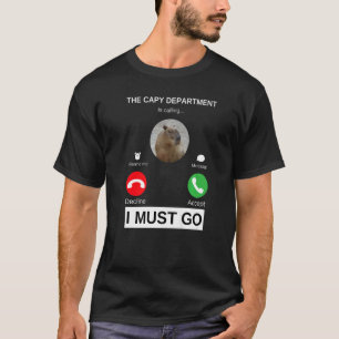 Capybara-avdelningen kallar upp Capy Pulls T Shirt