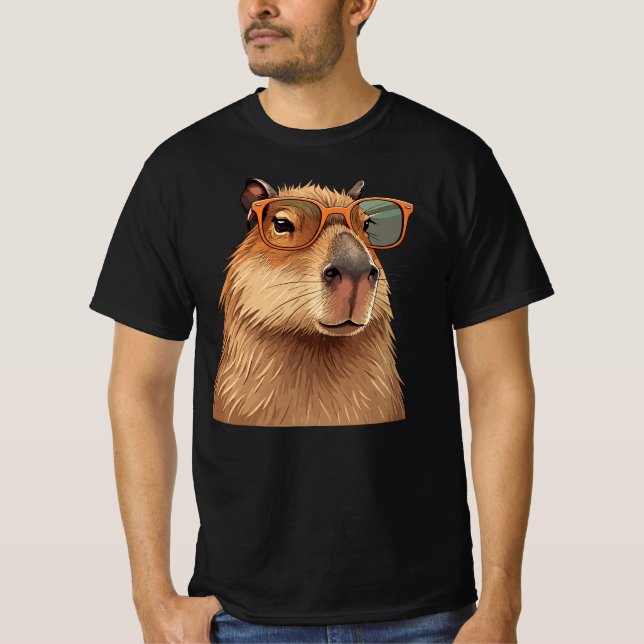 Capybara Baby T-Shirt Baby Bodykostym (Framsida)