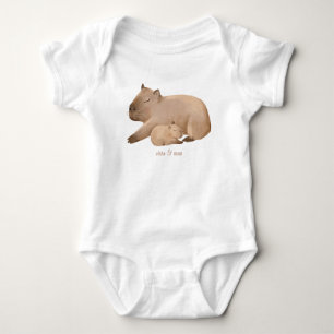 Capybara Baby T-Shirt Baby Bodykostym