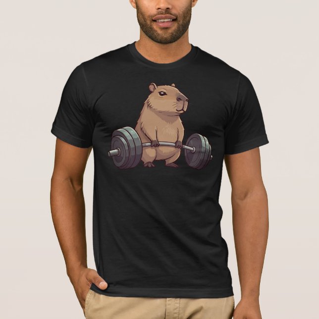 Capybara Baby T-Shirt Baby Bodykostym (Framsida)