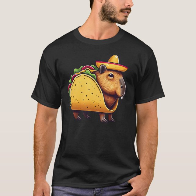 Capybara Baby T-Shirt Baby Bodykostym (Framsida)