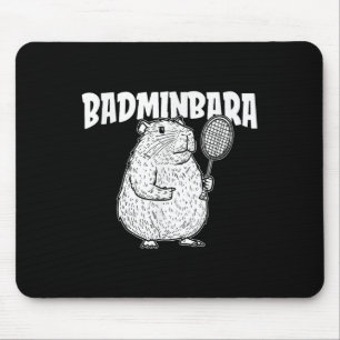 Capybara Badminton Shuttle - Player Racket Badminb Musmatta