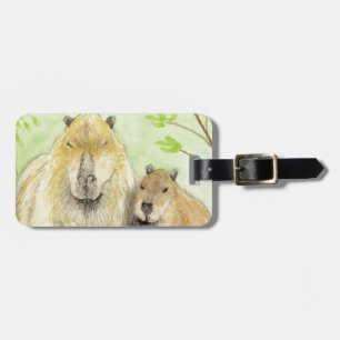 Capybara Bagagebricka