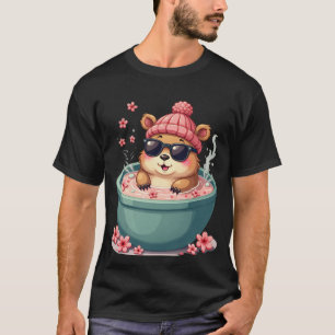 Capybara Bastu Avslappning Chill Vibes Spa Dag St T Shirt