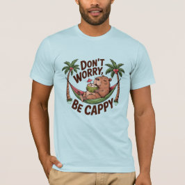 Capybara Be Lycklig T Shirt