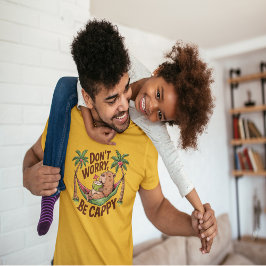 Capybara Be Lycklig T Shirt