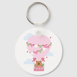 Capybara Birthday Party Kids Watch Nyckelring