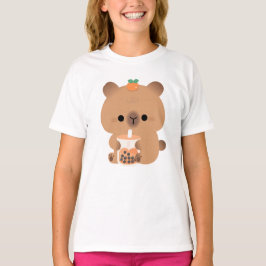 Capybara Boba T Shirt