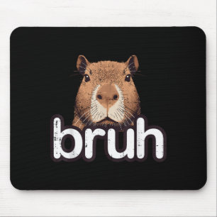 Capybara Bruh Rolig Capy Meme Gnagare Män Pojkar B Musmatta