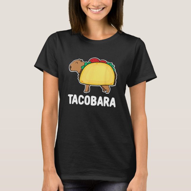 capybara capybara in a taco t shirt (Framsida)