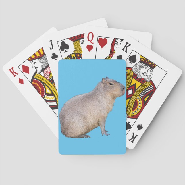 Capybara Casinokort (Baksidan)