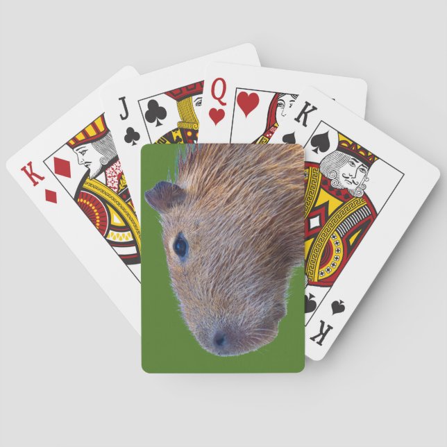 Capybara Casinokort (Baksidan)