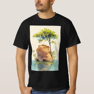 Capybara Chill Dip T Shirt