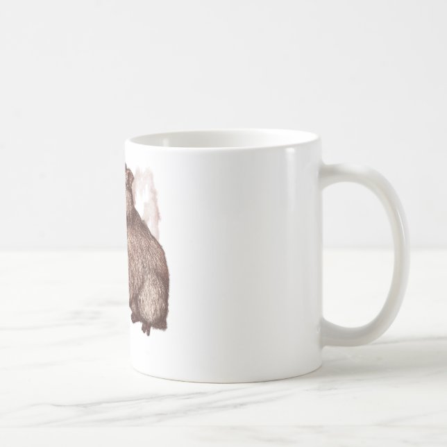 capybara - chocolate kaffemugg (Höger)