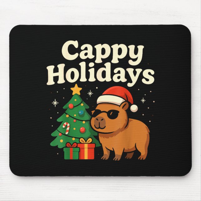Capybara Christmas Shirt, Funny Capy Holidays  Musmatta (Framsidan)
