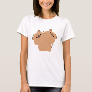 Capybara Couple T Shirt