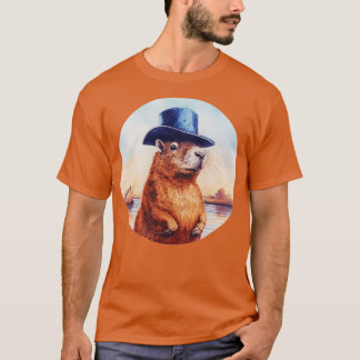 Capybara Cowboy 6 T Shirt