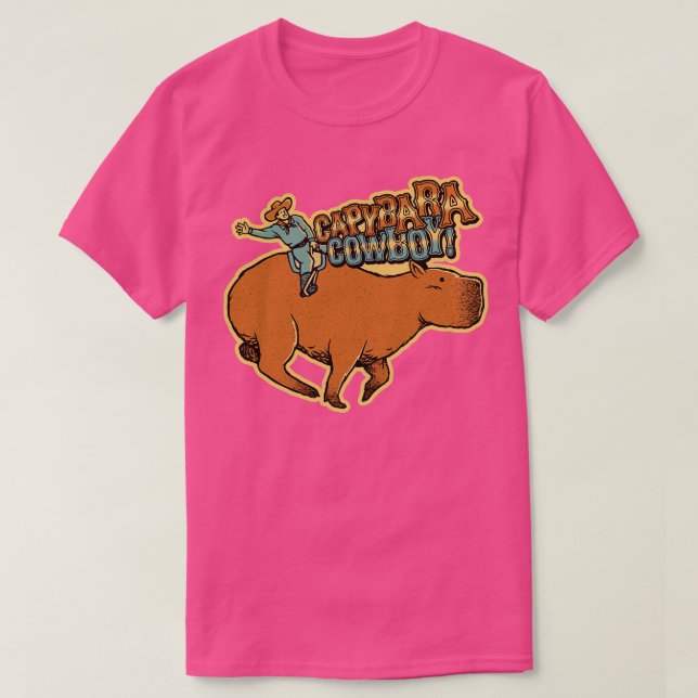 Capybara Cowboy av Tobe Fonseca T Shirt (Design framsida)