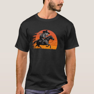 Capybara Cowboy och Häst Äventyr Roligt T Shirt