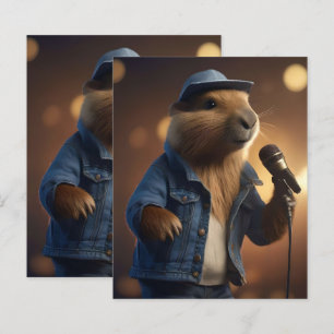 "Capybara Cowboy: Serenading the Vilda western"