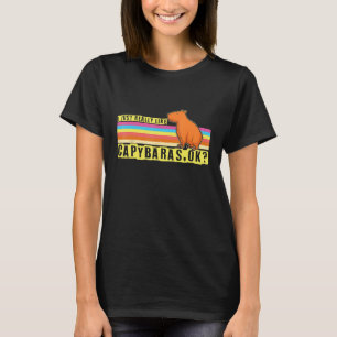 Capybara Cute Capybaras Rodent Animal Capybara T Shirt