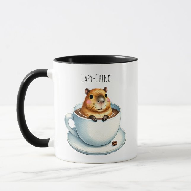 Capybara Dancing Mugg (Vänster)