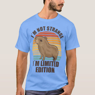 Capybara djurparksdjur design vänner t shirt