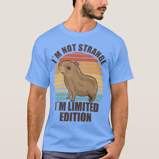 Capybara djurparksdjur design vänner t shirt (Framsida)