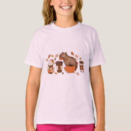 Capybara Fall Shirt T Shirt