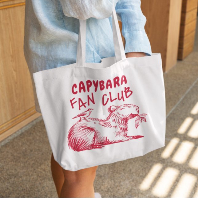 Capybara Fläkt Klubb Tygkasse (Skapare uppladdad)