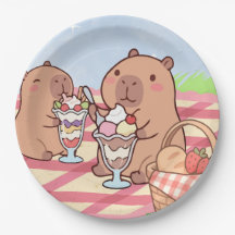 Capybara födelsedags picknick 