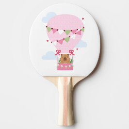 Capybara Födelsedagsfest Barnklocka Pingisracket