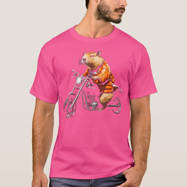 Capybara Funny Capybara Rodent Grass-Eater Capybar T Shirt (Framsida)